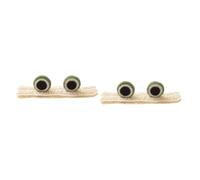 VICASKY 2pièces Bandeau Élastique Garçon Fille Avec Design De Yeux De Grenouille Pour Fête De Noël Accessoire Adorable Et Confortable Pour Garçon Fille