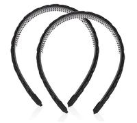 VICASKY 2pièces Bandeau Tressé Pour Cheveux Synthétiques Lot De Bandeaux Tressés Larges Adaptés à Perruques Et Styles Variés