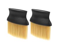 VICASKY 2pièces Brosse de Nettoyage pour Cheveux Cassés Brosse Coiffeur pour Contour des Oreilles Nuque Outil de Coiffure Léger et Maniable