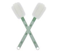 VICASKY 2pièces Brosse De Nettoyage Pour Tasses Et Biberons Avec Manche Ajustable Éponge Résistante Pour Nettoyage Complet Brosse Polyvalente Pour Verres Et Cafetières