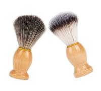VICASKY 2pièces Brosse De Rasage pour Hommes Et Nylon Lot de Brosses De Coiffure pour Nettoyage du Visage Et du Cou