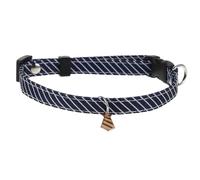 VICASKY 2pièces Collier de Mariage Élégant pour Chien Ajustable Boucle à Rayures Confortable et Sûr pour Toutes Les Races