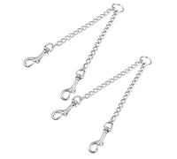 VICASKY 2Pièces Connecteur de de Chien Clip de Sécurité pour Formation Canine Accessoire Pratique pour Éviter Accidents pour Obéissance