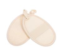 VICASKY 2pièces Éponge De Gommage Loofah Naturel Pour Corps Lot De Exfoliant Pour Peau Éponge De Bain Pour Nettoyage Profondeur Exfoliation