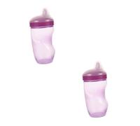 VICASKY 2pièces Gobelet Réutilisable Pour Garçon Fille Tasse Antidérapante Avec Bec Verseur Pour Apprentissage Autonome Et Éviter Déversements Cartoon