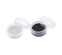 VICASKY 2pièces Kit De Maquillage Pour Halloween Peinture Corporelle Noire Et Blanche Kit De Maquillage Pour Visage