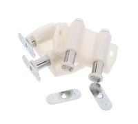 VICASKY 2pièces Loquet Magnétique à Pousser Pour Portes De Cuisine Lot De Design Sans Poignée Installation Facile Accès Pratique Et Pour Armoires Et Placards