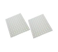 VICASKY 2pièces Miniature Dollhouse Flooring Revêtement De Sol Faux Carrelage pour Maison De Poupées Adaptable Et Décoratif pour Mises Scène