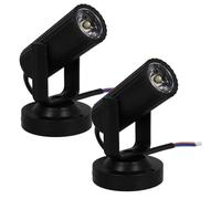 VICASKY 2Pièces Projecteur LED de Scène Lampe de Faisceau pour Fête Club et Mariage Noir Éclairage