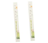 VICASKY 2pièces Stickers Muraux Mesure De Hauteur Auto-adhésifs Dinosaure Pour Toise De Neck Dinosaur Jusqu