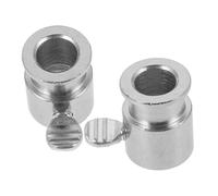 VICASKY 2pièces Supports De Broche pour Grillade Boulons Équilibrage pour Tige De Fixateurs De Tige De Grillade Métallique Butées De Broche pour Barbecue De Fixation pour De