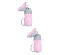 VICASKY 2pièces Urinal Portable Garçon Fille Urinoir Pratique Pour Camping Et Urgence Léger Et Facile à Nettoyer Pour Apprentissage Propreté Modèle Princess