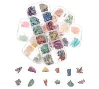 VICASKY 3 Boîtes D’Autocollants pour Ongles Ultra-Fins à Paillettes Irrégulières Style Coquillage 36 Pièces Total Accessoires de Manucure DIY pour Ongles Naturels et Faux Kit Nail Art