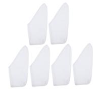 VICASKY 3 Chaussettes Hydratantes Coton de Chaussettes Antidérapantes Blanches pour Talons et Chaussures Plates