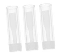 VICASKY 3 ensembles Tiges Silicone pour Lentilles de Contact Outil Remover Précis Réutilisable avec Tube de Rangement Transparent pour Application et Retrait Facile des Lentilles Souples