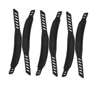 VICASKY 3 Paires Sangles de Pédales de Réglables Larges pour Fitness Fixation sans Boucle Confort Renforcé pour Dappartement et VTT Lot