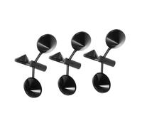 VICASKY 3 pièces Accessoires pour Anémomètre Coupes Métalliques Durables pour Mesure Précise Vitesse Du Vent Portable Léger et Fiable pour Usage Extérieur et Observations Météorologiques