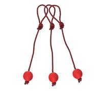 VICASKY 3 Pièces Balle de Dressage pour Chien Solide Caoutchouc pour Mâcher Balle Interactive pour et Rapporter Stimule Linstinct Naturel et Renforce Lien avec Votre Animal