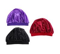 VICASKY 3 Pièces Bonnet Élastique pour Garçon Fille Lot de Caps de Bain pour Capillaires