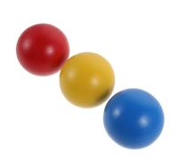 VICASKY 3 Pièces Boules de Croquet en Bois 6cm, pour Garçon et Filles | Jeux de Plein Air, Prise en Main Facile, Portables et Robustes, pour Fêtes et Réunions Familiales Couleur Aléatoire