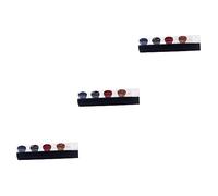 VICASKY 3 Pièces Choisir Un Clip Sangle De Guitare Accordeur De Guitare Capodastre Guitare Acoustique Basse Étagère Médiators Support De Guitare Choix De Ukulélé Cintre De Guitare Black