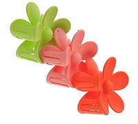 VICASKY 3 Pièces épingle à cheveux fleur clips de fleurs pinces à fleurs pour les cheveux Coix de cheveux de fleur Accessoires de cheveux pour les filles pinces à cheveux fleur Plastique