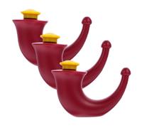 VICASKY 3 pièces Flacon Irrigation Nasale Lavage Doux Au Sel pour Nez Adulte et Garçon Fille Portable Léger et Facile à Utiliser Selon la Physiologie Nasale