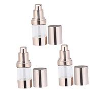 VICASKY 3 Pièces Flacons De Voyage Vides Flacons De Cosmétiques Pour Voyager Lotion Et Eau Démaquillante