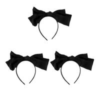 VICASKY 3 Pièces Large Bow Headband For Women Cute Decorative Hairband With Comfortable Fit Big Bow Hair Accessory For All Hair Types And Daily Wear