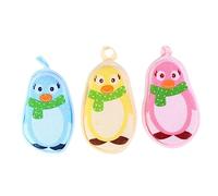 VICASKY 3 Pièces Lot de Éponges de Bain pour Garçon Fille Balles de Bain pour Garçon Fille