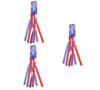VICASKY 3 Pièces Manche à Air Drapeau Américain Patriotique Décoration Extérieure Résistante pour Fête de Indépendance Memorial Day