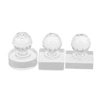 VICASKY 3 Pièces Outils de Pressage Maquillage Tampons Presses pour Fards à Paupières Blush et Highlighter Formes Rondes Rectangulaires et Carrées pour Réparation et Compactage