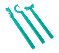 VICASKY 3 pièces Outils Exercice pour Pointe de Langue Plastique Vert Entraîneur Musculaire Oral pour Renforcement et Rééducation Langue Chez Garçon Fille