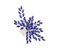 VICASKY 3 Pièces Peigne à Cheveux Mariée Perles et Royal Accessoire Chic pour Mariage et Fêtes Décor Floral Élégant et Demoiselles