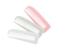 VICASKY 3 pièces Peignes à Cheveux Pliables Rat Tail Peigne Coiffage Portable Fine Dents pour Différents Types de Cheveux Multifonction Voyage et Styling