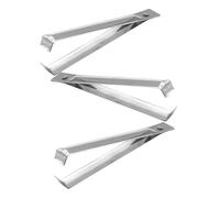 VICASKY 3 pièces Pinces à Ail Acier Inoxydable Outil Réutilisable pour Épluchage Facile Petite Pince Multifonction pour Cuisine Éplucheur Ail Professionnel