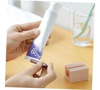 VICASKY 3 pièces Presse Tube de Dentifrice Manuel Plastique Extrudeur Rotatif Blanc Rose et Distributeur Économique pour Salle de Bain et Cosmétiques