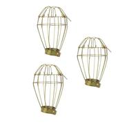 VICASKY 3 Pièces Protection Brûlure pour Lampe Chauffante Reptile Grillage Métallique Compatible Lampe Céramique et Veilleuse Protège Tortues Lézards et Oiseaux