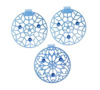 VICASKY 3 pièces Support de Pastèque avec Treillis Ventilé pour Jardin Berceau Stabilisateur Anti-pourriture Lot de Supports Robustes pour Melon et Citrouille Style Aléatoire