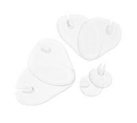 VICASKY 3 Semelles Antidérapantes Non- Soutien Cambre Plat Femme Sport Coussinets Adhésifs à L'avant-pied Auto-adhésif Métatarsien Produit Gel Poignée Plantaire Moitié Transparent