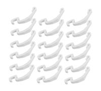 VICASKY 30 pièces Clips de Fixation Cage Plastique pour Lapin et Hamster Attache Porte Cage Pratique Installation Facile et Accessoires Compacts pour Enclos Petits Animaux