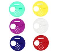 VICASKY 30 pièces Disques Porte Abeilles Plastique pour Ruche Ronde Multicolores Réglables pour Protection Souris Adapté Aux Ruches à Cadre et Apiculture Verte