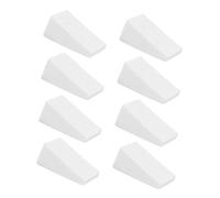 VICASKY 30 Pièces Éponge à Maquillage Lot Éponges Réutilisables pour Fond de Teint et Démaquillage Utilisation Sèche et Humide pour Maison et Salons de Beauté Couleur Blanche