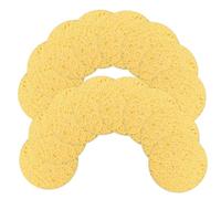 VICASKY 30 Pièces Éponges Faciales Démaquillantes Cellulose Naturelle Pads Doux pour Nettoyage Visage Maquillage et Soins Quotidiens Adaptées Peaux Sensibles