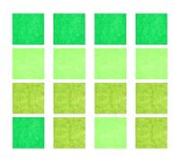 VICASKY 30 Pièces Feuilles de Feutrine Soi-même Vertes pour Halloween | Feutre Souple, Surface Lisse et Peu de Peluches, pour Bricolage Scolaire, Parents et Décor Maison