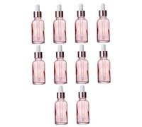 VICASKY 30 Pièces Flacons Rechargeables de Lot de Bouteilles Pipette Pratiques pour Accessoires de Voyage Compactes