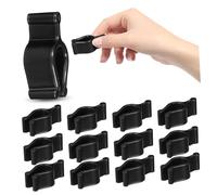 VICASKY 30 pièces Lot de Clips Verrouillage Étanches pour Pompe Flacon Huile Démaquillante Compatible Bouteilles Cosmétiques Shampooing et Lotion Plastique PP Robuste