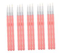 VICASKY 30 Pièces Pinceaux Nail Art Liner Set Pinceaux à Pointe Fine pour Salon et Manucure Outils Précis pour Dessin de Détails et Traits Fins