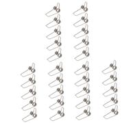 VICASKY 30 Pièces Ressort Clé D'eau Pièces Clés Trompette Watergate Clé De La Porte De La Trompette Ressorts De Clé De Trompette Watergate Accessoires Raccords De Vidange Le Fer Grande