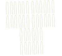 VICASKY 300 Pièces Lot de Épingles à Cheveux U Doré Accessoires DIY pour Chignons et Bâtonnets à Cheveux Ondulés Matériel Style Petit et Élégant